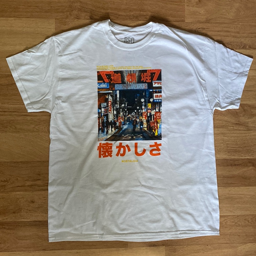 RSQ Collective Nostalgia white t-shirt